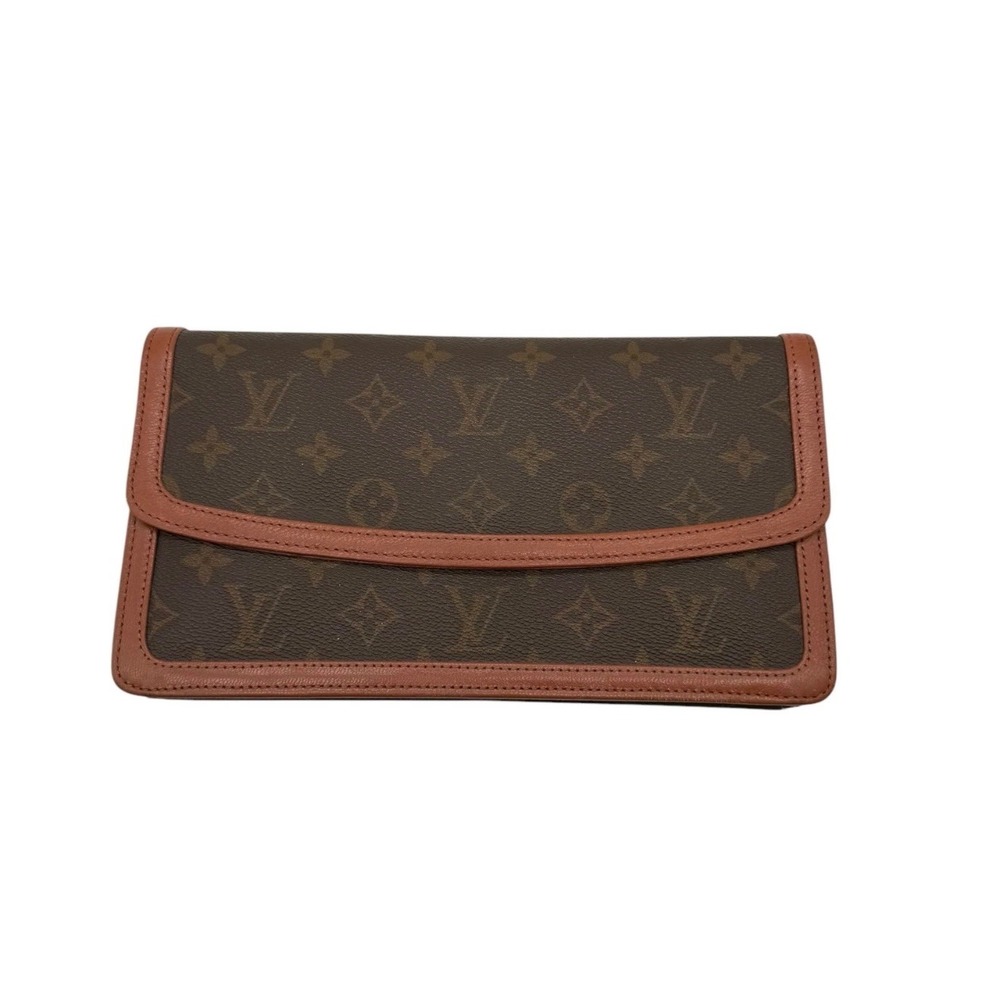 Louis Vuitton LV Monogram Pochette Clutch Vintage Authentic - Picture 1 of 12